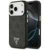 Калъф за iPhone 17 Pro - Guess - Hardcase 4G Triangle Logo MagSafe (GUHMP17LP4TSRCMK) - Черен