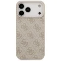 Калъф за iPhone 17 Pro Max - Guess - Hardcase 4G Classic (GUHCP17XG4GFPI) - Розов