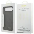 Калъф за iPhone 17 Air - Guess - Hardcase 4G Classic (GUHCP17MG4GFGR) - Черен