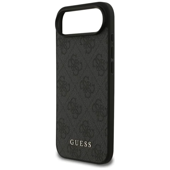 Калъф за iPhone 17 Air - Guess - Hardcase 4G Classic (GUHCP17MG4GFGR) - Черен