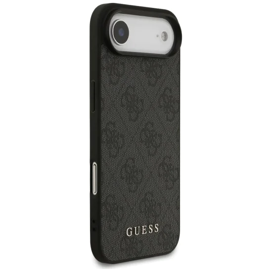 Калъф за iPhone 17 Air - Guess - Hardcase 4G Classic (GUHCP17MG4GFGR) - Черен
