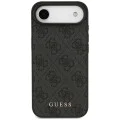 Калъф за iPhone 17 Air - Guess - Hardcase 4G Classic (GUHCP17MG4GFGR) - Черен