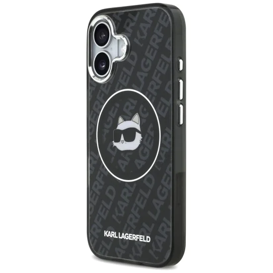 Калъф за iPhone 17 - Karl Lagerfeld - IML MagSafe (KLHMP17SHMKBCHOK) - Черен