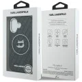 Калъф за iPhone 17 - Karl Lagerfeld - IML MagSafe (KLHMP17SHMKBCHOK) - Черен