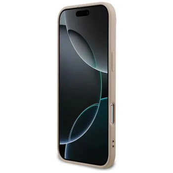 Калъф за iPhone 17 Air - Guess - Hardcase 4G Classic (GUHCP17MG4GFPI) - Розов