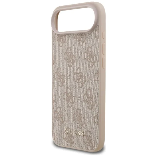 Калъф за iPhone 17 Air - Guess - Hardcase 4G Classic (GUHCP17MG4GFPI) - Розов