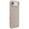 Калъф за iPhone 17 Air - Guess - Hardcase 4G Classic (GUHCP17MG4GFPI) - Розов
