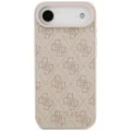 Калъф за iPhone 17 Air - Guess - Hardcase 4G Classic (GUHCP17MG4GFPI) - Розов