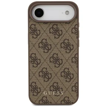 Калъф за iPhone 17 Air - Guess - Hardcase 4G Classic (GUHCP17MG4GFBR) - Кафяв