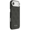 Калъф за iPhone 17 Air - Guess - Hardcase 4G Classic Logo MagSafe (GUHMP17MP4GSSMCK) - Черен