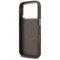 Калъф за iPhone 17 Pro Max - Guess - Hardcase 4G Classic Logo MagSafe (GUHMP17XP4GSSMCW) - Кафяв