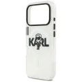 Калъф за iPhone 17 Pro - Karl Lagerfeld - IML MagSafe Sketch Logo (KLHMP17LHGKIGKBT) - Прозрачен