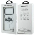 Калъф за iPhone 17 Pro - Karl Lagerfeld - IML MagSafe Sketch Logo (KLHMP17LHGKIGKBT) - Прозрачен