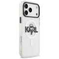 Калъф за iPhone 17 Pro Max - Karl Lagerfeld - IML MagSafe Sketch Logo (KLHMP17XHGKIGKBT) - Прозрачен
