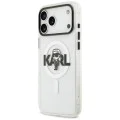 Калъф за iPhone 17 Pro Max - Karl Lagerfeld - IML MagSafe Sketch Logo (KLHMP17XHGKIGKBT) - Прозрачен
