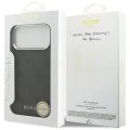 Калъф за iPhone 17 Pro Max - Guess - Hardcase 4G Classic Logo MagSafe (GUHMP17XP4GSSMCK) - Черен