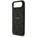 Калъф за iPhone 17 Air - Guess - 4G Ring Classic Logo MagSafe (GUHMP17MG4GFRK) - Черен