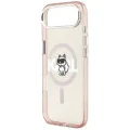 Калъф за iPhone 17 Air - Karl Lagerfeld - IML MagSafe Sketch Logo (KLHMP17MHGCHGKBP) - Розов Choupette