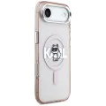 Калъф за iPhone 17 Air - Karl Lagerfeld - IML MagSafe Sketch Logo (KLHMP17MHGCHGKBP) - Розов Choupette