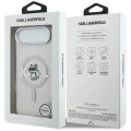 Калъф за iPhone 17 Air - Karl Lagerfeld - IML MagSafe Sketch Logo (KLHMP17MHGCHGKBP) - Розов Choupette