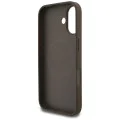 Калъф за iPhone 17 - Guess - 4G Ring Classic Logo MagSafe (GUHMP17SG4GFRW) - Кафяв