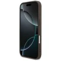 Калъф за iPhone 17 - Guess - 4G Ring Classic Logo MagSafe (GUHMP17SG4GFRW) - Кафяв