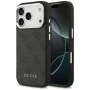 Калъф за iPhone 17 Pro - Guess - Hardcase 4G Classic Logo MagSafe (GUHMP17LP4GSSMCK) - Черен