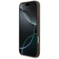 Калъф за iPhone 17 Pro Max - Guess - 4G Ring Classic Logo MagSafe (GUHMP17XG4GFRW) - Кафяв