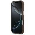 Калъф за iPhone 17 - Guess - Hardcase 4G Classic Logo MagSafe (GUHMP17SP4GSSMCW) - Кафяв
