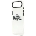 Калъф за iPhone 17 Air - Karl Lagerfeld - IML MagSafe Sketch Logo (KLHMP17MHGKIGKBT) - Прозрачен