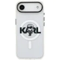 Калъф за iPhone 17 Air - Karl Lagerfeld - IML MagSafe Sketch Logo (KLHMP17MHGKIGKBT) - Прозрачен