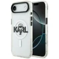 Калъф за iPhone 17 Air - Karl Lagerfeld - IML MagSafe Sketch Logo (KLHMP17MHGKIGKBT) - Прозрачен