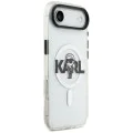 Калъф за iPhone 17 Air - Karl Lagerfeld - IML MagSafe Sketch Logo (KLHMP17MHGKIGKBT) - Прозрачен