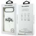 Калъф за iPhone 17 Air - Karl Lagerfeld - IML MagSafe Sketch Logo (KLHMP17MHGKIGKBT) - Прозрачен