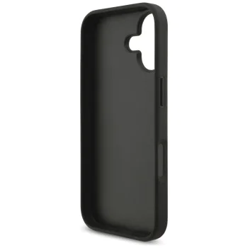Калъф за iPhone 17 - Guess - Hardcase 4G Big Logo (GUHCP17S4GMGGR) - Черен