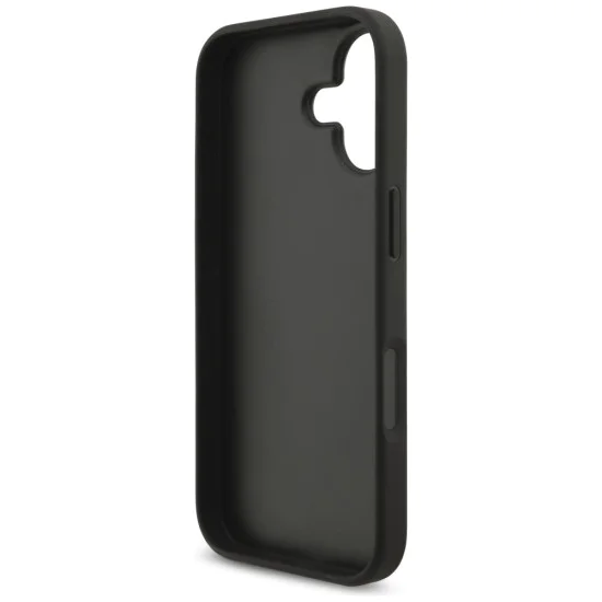 Калъф за iPhone 17 - Guess - Hardcase 4G Big Logo (GUHCP17S4GMGGR) - Черен