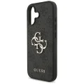 Калъф за iPhone 17 - Guess - Hardcase 4G Big Logo (GUHCP17S4GMGGR) - Черен