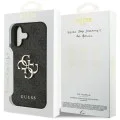 Калъф за iPhone 17 - Guess - Hardcase 4G Big Logo (GUHCP17S4GMGGR) - Черен