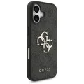 Калъф за iPhone 17 - Guess - Hardcase 4G Big Logo (GUHCP17S4GMGGR) - Черен