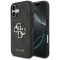 Калъф за iPhone 17 - Guess - Hardcase 4G Big Logo (GUHCP17S4GMGGR) - Черен
