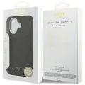 Калъф за iPhone 17 - Guess - Hardcase 4G Classic Logo MagSafe (GUHMP17SP4GSSMCK) - Черен