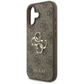 Калъф за iPhone 17 - Guess - Hardcase 4G Big Logo (GUHCP17S4GMGBR) - Кафяв