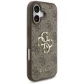 Калъф за iPhone 17 - Guess - Hardcase 4G Big Logo (GUHCP17S4GMGBR) - Кафяв