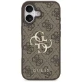Калъф за iPhone 17 - Guess - Hardcase 4G Big Logo (GUHCP17S4GMGBR) - Кафяв