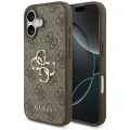 Калъф за iPhone 17 - Guess - Hardcase 4G Big Logo (GUHCP17S4GMGBR) - Кафяв