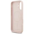 Калъф за iPhone 17 - Karl Lagerfeld - Силиконов пръстен MagSafe (KLHMP17SSCMKCRHP) - Розов