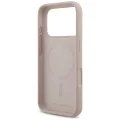 Калъф за iPhone 17 Pro - Karl Lagerfeld - Силиконов пръстен MagSafe (KLHMP17LSCMKCRHP) - Розов