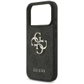 Калъф за iPhone 17 Pro Max - Guess - Hardcase 4G Big Logo (GUHCP17X4GMGGR) - Черен
