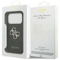 Калъф за iPhone 17 Pro - Guess - Hardcase 4G Big Logo (GUHCP17L4GMGGR) - Черен