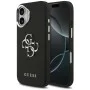 Калъф за iPhone 17 - Guess - Hardcase 4G Grained Big and Classic Logo (GUHCP17SPG4SMCEK) - Черен